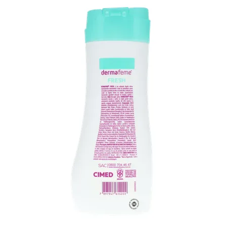 Sabonete líquido íntimo dermafeme fresh 200ml 360-18