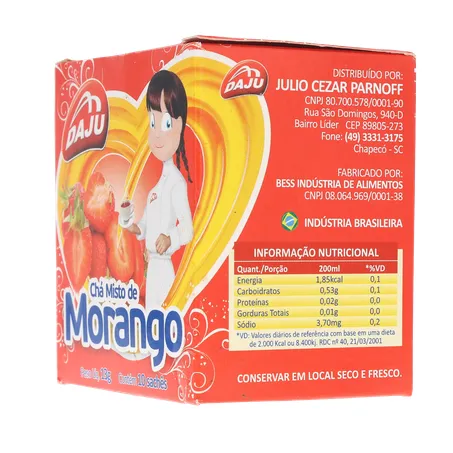 Cha daju morango 10sc 360-24