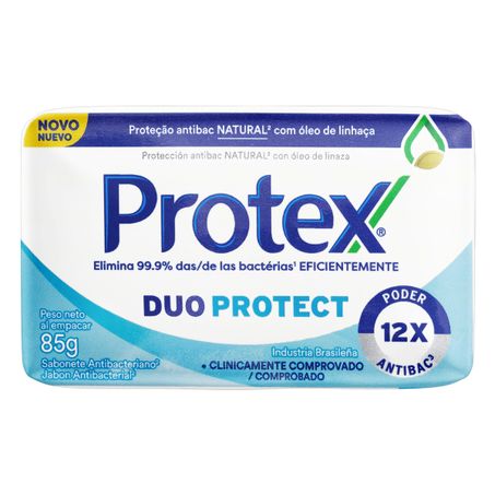 SABONETE ANTIBACTERIANO PROTEX DUO PROTECT