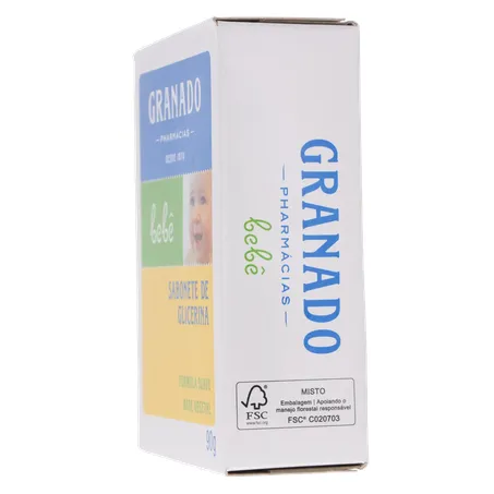 SABONETE GRANADO BEBÊ GLICERINA TRADICIONAL 90G 360-7