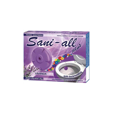 Pedra Sanitária Sani All Lavanda 35G