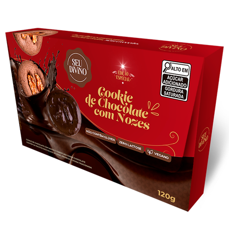 Cookies Seu Divino Edição Especial Com Nozes 120g