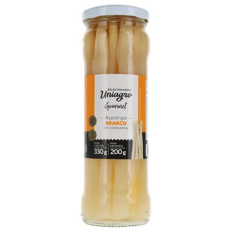 ASPARGO BRANCO UNIAGRO 200G 360-0