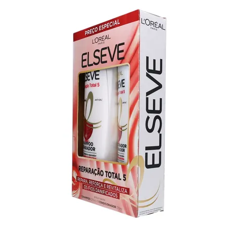 KIT ELSEVE RT5 SHAMPOO 375ML + CONDICIONADOR 170ML 360-5
