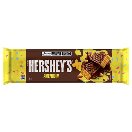 Chocolate Hersheys Mais 102g - Amendoim
