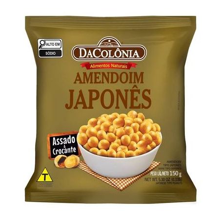 AMENDOIM DACOLÔNIA JAPONÊS 150G