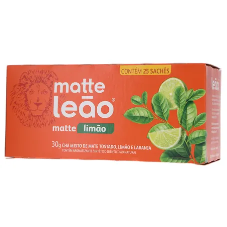 Chá Matte Leão Limão Sachê 25UN 360-20