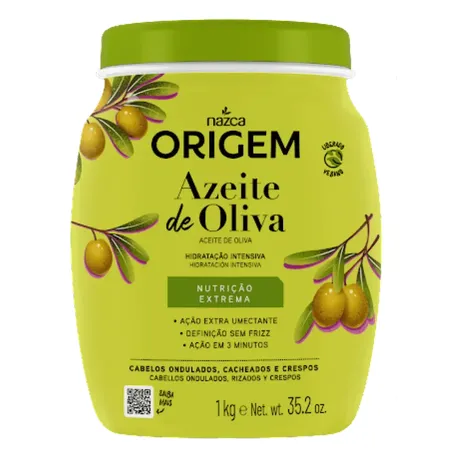 Creme Tratamento Origem Azeite De Oliva Pote 1kg 
 