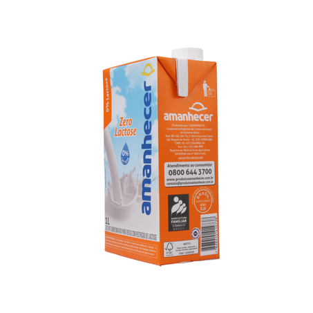 Leite Uht Amanhecer Zero Lactose 1l 
  360-39