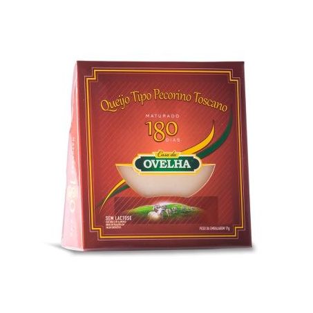 Queijo Casa Da Ovelha Pecorino 180 Dias Cx 100 G