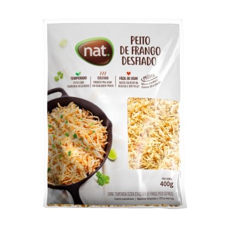 PEITO FRANGO NAT 400G DESFIADO