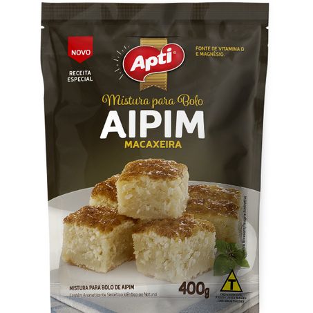 Mistura para bolo apti 400g aipim un