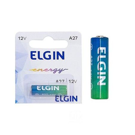 PILHA BATERIA ALCALINA A27 12V ELGIN