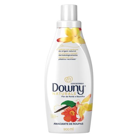 Amaciante de roupa concentrado flor de romã e baunilha downy naturals