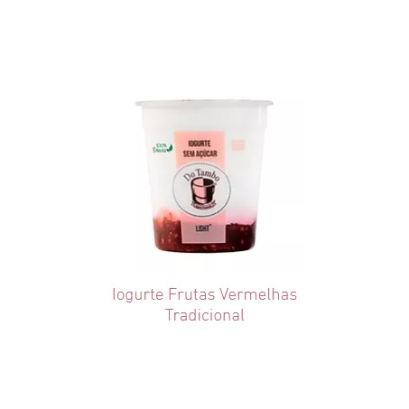 Iogurte do tambo 200g frutas vermelhas