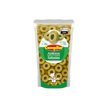 AZEITONA CAMPILAR POUCH FATIADA 80G