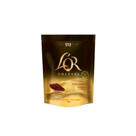 Café Solúvel Liofilizado L'or Classique Sachê 40gr