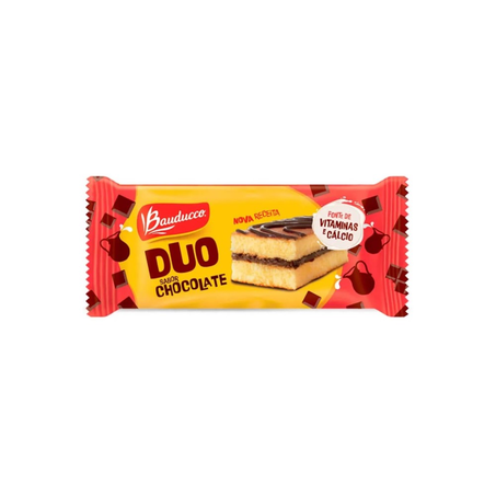 Bolo Bauducco Duo Chocolate 27G