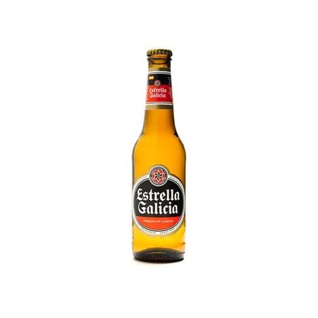 CERVEJA ESTRELLA GALICIA LONG NECK 330ML IMP.