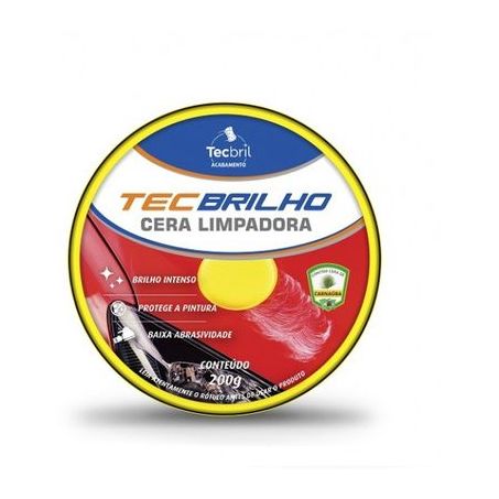Cera Limpadora Tecbril 200g