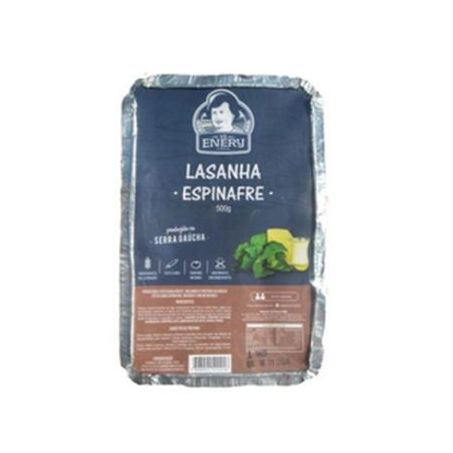 Lasanha Vó Enery espinafre 500g