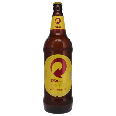 Cerveja skol garrafa 1lt