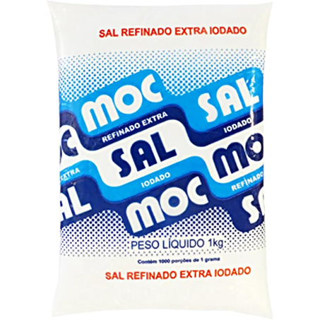 Sal Refinado Moc 1kg