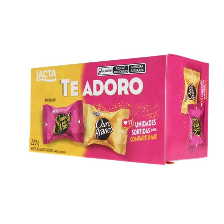 CAIXA SONHO DE VALSA E OURO BRANCO SORTIDOS 220G 360-4