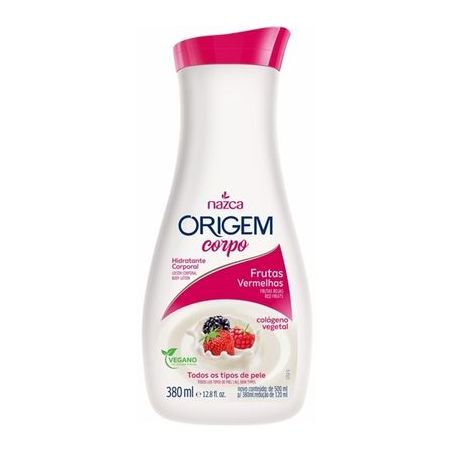 Origem Creme Hidratante Corporal Frutas Vermelhas 380ML