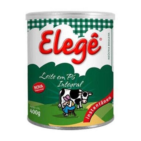Leite em Pó Elegê Integral Embalagem 400G