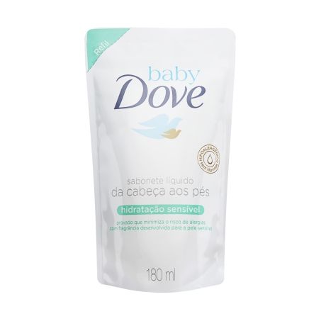 Sabonete líquido Dove Baby Hidratante Ref.180Ml Sensivel