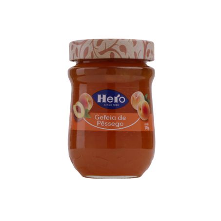 Geleia Hero Pêssego  Pote de Vidro 345gr 360-0