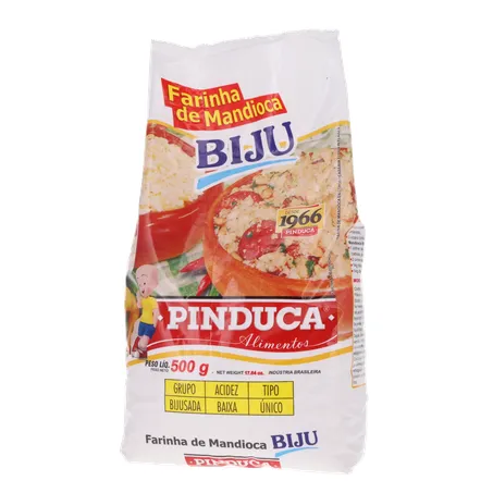Farinha Mandioca Pinduca Biju 500g 
  360-1