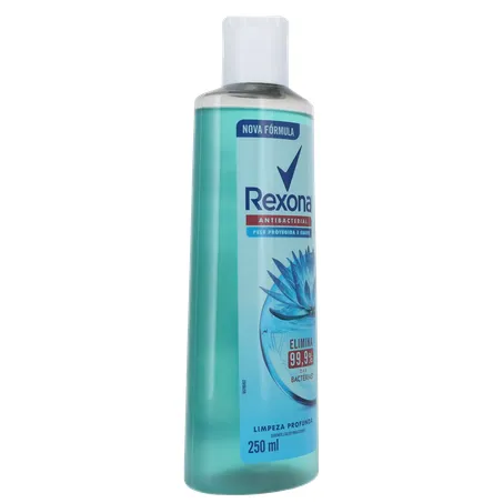 Sabonete Líquido Rexona Antibacterial Limpeza Profunda Squeeze 250ml 360-32