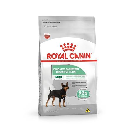 Ração Royal Canin Mini Cuidado Digestivo para Cães Adultos de Porte Pequeno a Partir de 10 Meses de Idade 1Kg