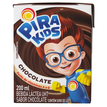 Bebida lactea pirakids 200ml chocolate