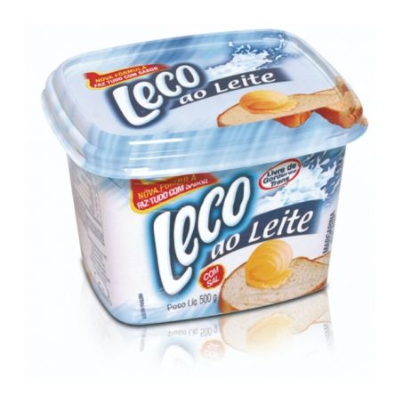 MARGARINA LECO AO LEITE 500 GR                    