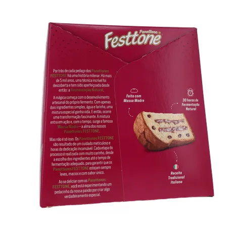 Panettone festtone trufado brigad cx400g 360-26