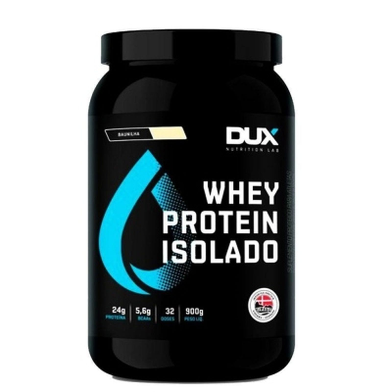 Whey Isolado Baunilha Dux 900g