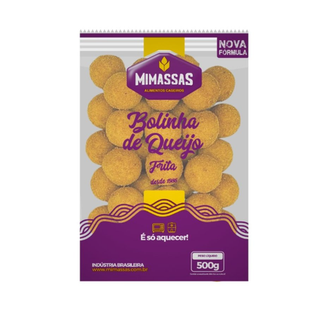 Bolinha queijo mi massas 500g