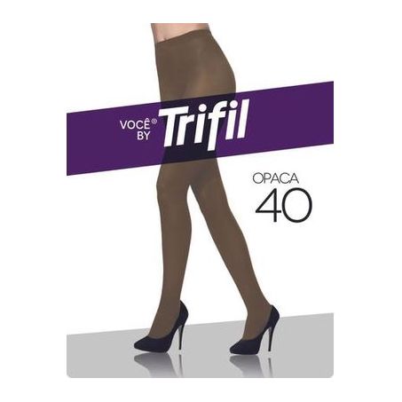 Meia calca trifil natural fio 40 tam. g c/1 par