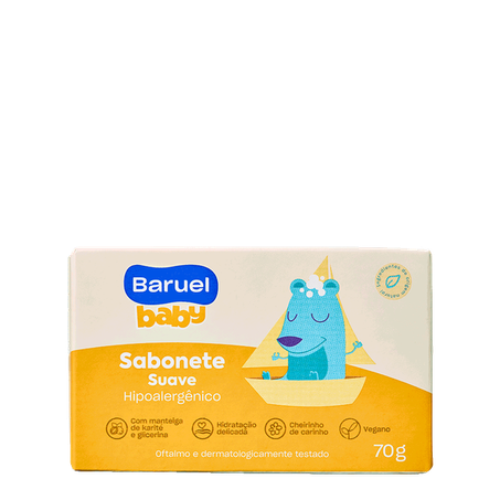 Sabonete baruel baby suave 70g