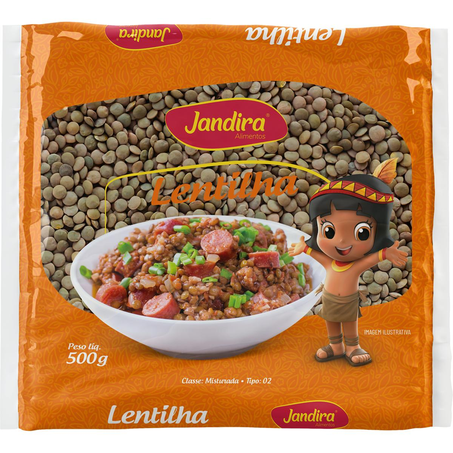 Lentilha Jandira 500g