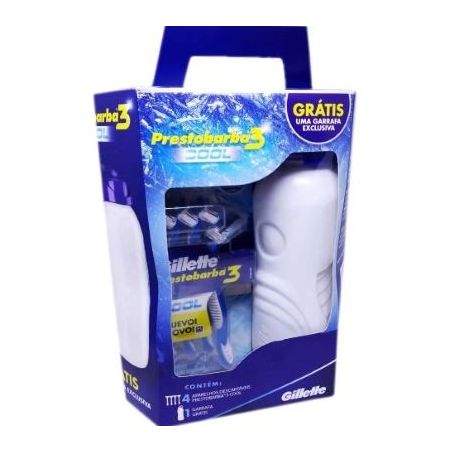 AP PRESTOBARBA 3 4UN GTS GARRAFA COOL