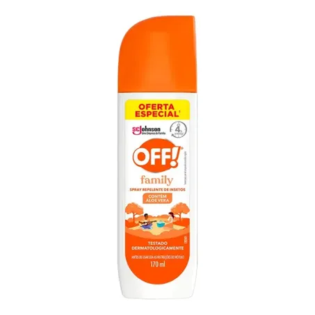 REPELENTE OFF FAMILY SPRAY 170ML (118843)