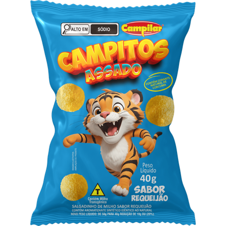 SALGADINHO REQUEIJAO CAMPITOS CAMPILAR 50G