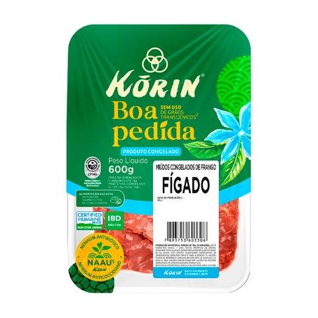 Figado Frango Korin S Transg 600G