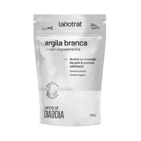 ARGILA BRANCA LABOTRAT DIA A DIA 100G