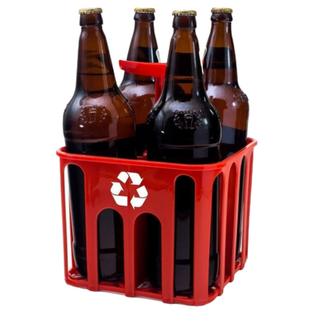 Caixa plastica usada cerveja litro diversos