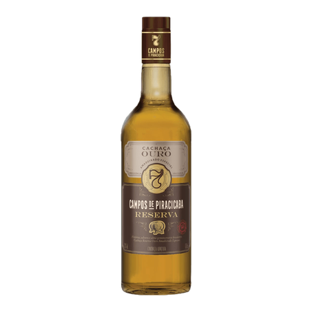 Cachaca 7 campos reserva ouro 970ml